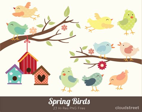 Cute Spring Bird Clipart 20 Free Cliparts Download Images On