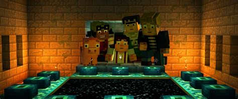 Minecraft Story Mode Review In Progress The Last Place
