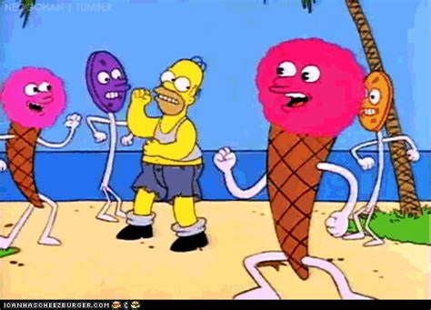The Simpsons Dancing  By Cheezburger Find And Share On Giphy