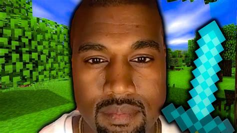 Kanye West Plays Minecraft Youtube