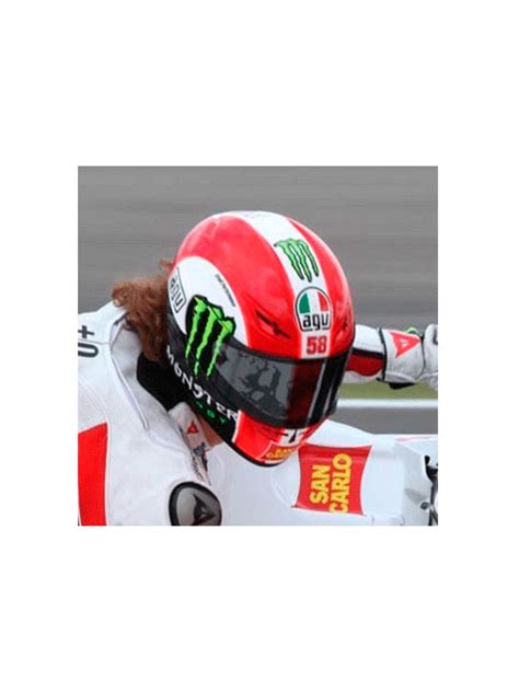 Oktober 2011 in sepang, malaysia) war ein italienischer motorradrennfahrer. AGV HELMET MARCO SIMONCELLI MOTOGP 2011