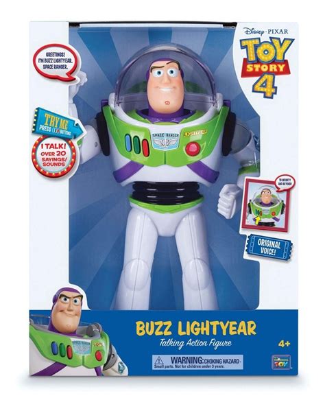 buzz lightyear parlante 30cm toy story 4 español original mercado libre