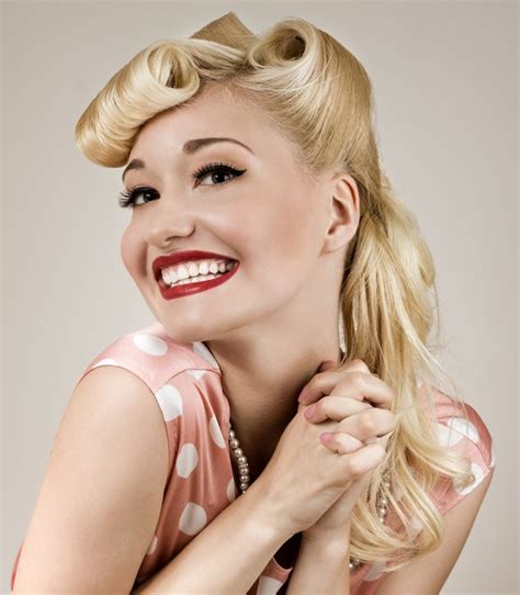 8 Hot And Trendy Pin Up Hairstyles With Bangs Hairdo Hairstyle