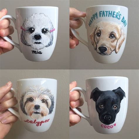 Custom Dog Mug Personalized Ceramic Mug With Your Dogs