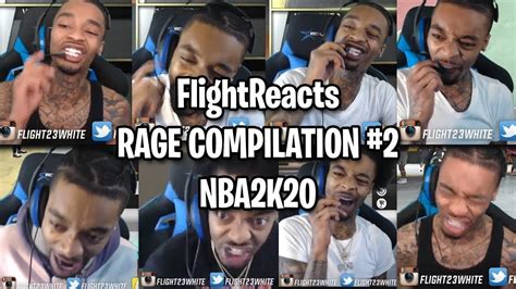Flightreacts Rage Compilation Nba2k20 Reaction Youtube