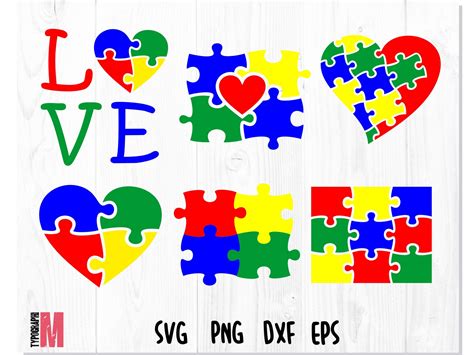 Autism Svg Bundle Autism Puzzle Svg Bundle Autism Awareness Svg