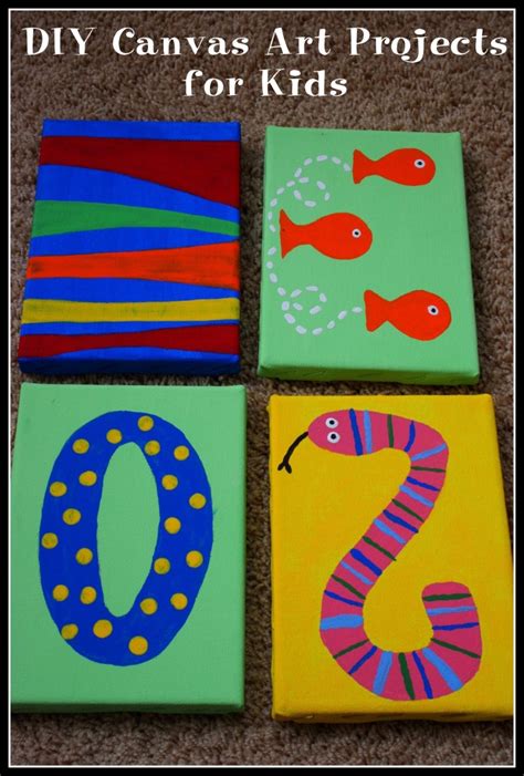 Diy Canvas Art Projects For Kids Hubpages