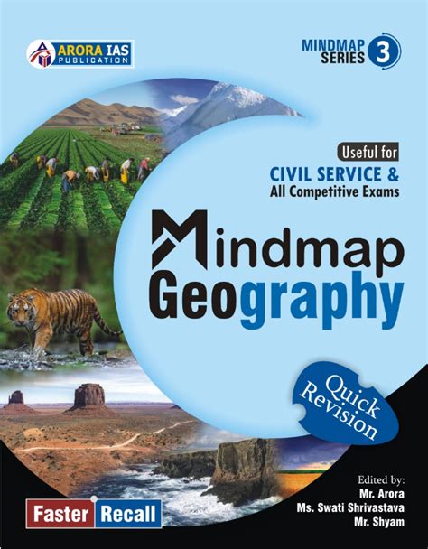 Geography Mindmap 6 To 12th Class Summary 75 Chapters Arora Ias