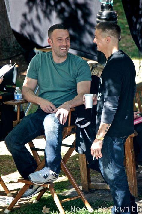 Through the town, ben affleck proved to the masses that he was the real deal. Ben Affleck and Jeremy Renner on The Town set | Jeremy ...