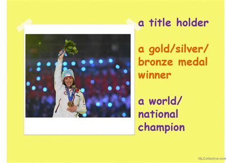 The Olympic Games English Esl Powerpoints