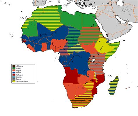 File Official Languagesmap Africa Png Wikimedia Commons