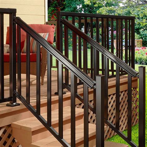 Aluminum Hand Railing For Stairs Or Porch Aluminum Stair Hand And