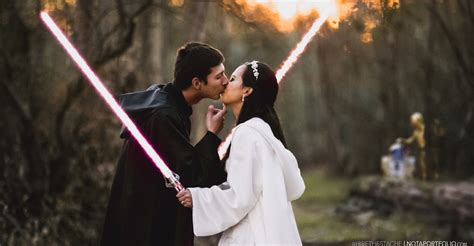 Your Jaw Will Drop When You See This Couples Amazing Star Wars Wedding