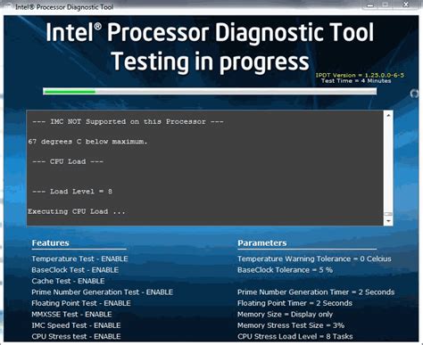Intel Processor Diagnostic Tool Test Intel Cpus Ghacks Tech News