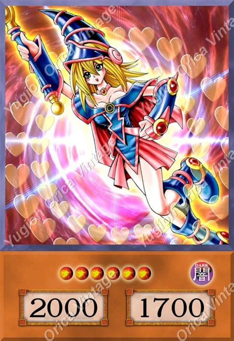 Yugioh Orica Dark Magician Girl 8 Cards Set 2 Etsy
