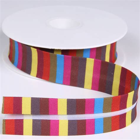 Stripes Bias Tape Mexico Stripe 20mm Bloomsbury Square Dressmaking Fabric