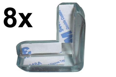 Kantenschutz gummi transparent im test und/oder vergleich. Eckenschutz Kantenschutz Gummi Eckschutz Glastisch Kinder ...