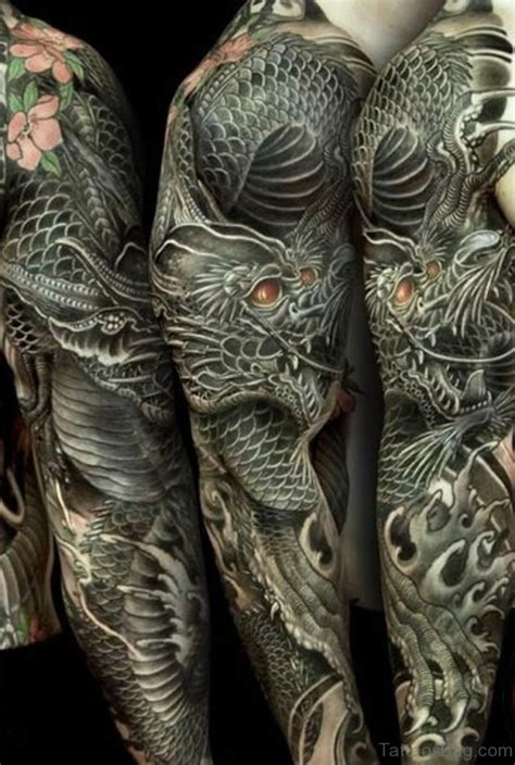 Best Dragon Tattoos On Full Sleeve Tattoo Designs Tattoosbag Com