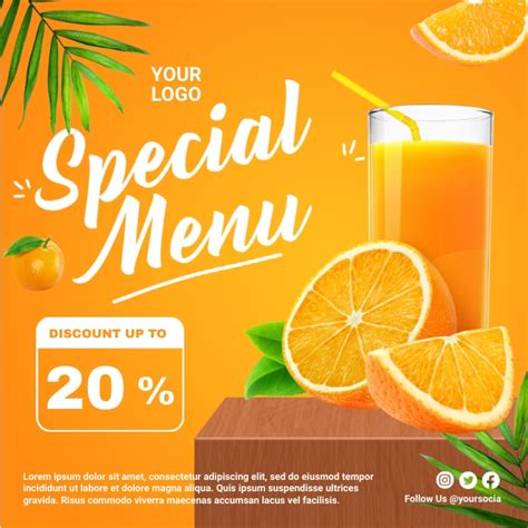 Copy Of Orange Juice Postermywall