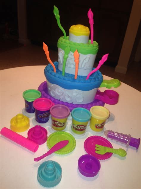 Play Doh Sweet Shoppe Cake Mountain Playset For Hours Of Creative Fun