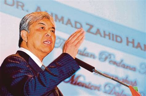 Datuk seri ahmad zahid hamidi umum kembali sebagai presiden umno. Former deradicalisation programme detainees to be roped in ...