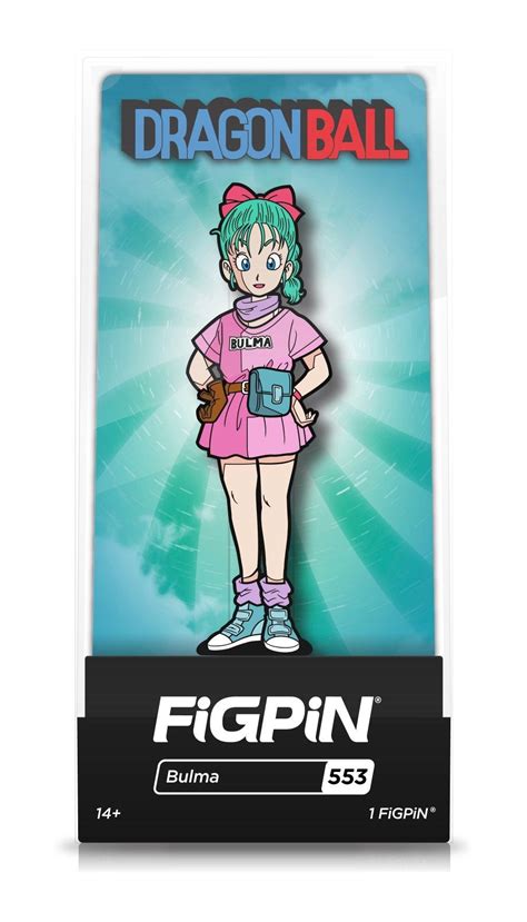 Figpin Dragon Ball Bulma Collectible Enamel Pin