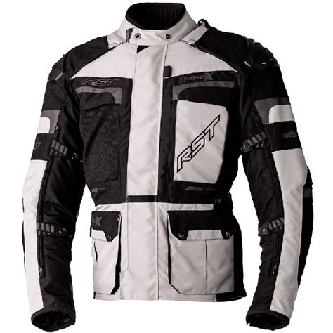 Rst Pro Series Adventure X Ce Textile Jacket Silver Black Free Uk