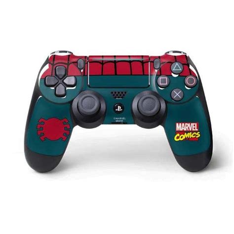 Spider-Man Close-Up Logo PS4 Pro/Slim Controller Skin ...