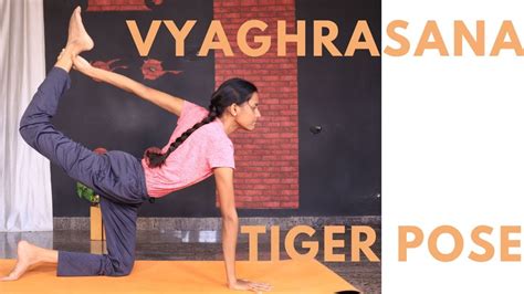 Learn The Vyaghrasana Tiger Pose Yoga For Beginners Hamsa Yoga