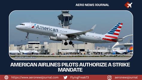 American Airlines Pilots Authorize A Strike Mandate