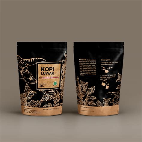 Pola Desain Packaging Kopi Imagesee