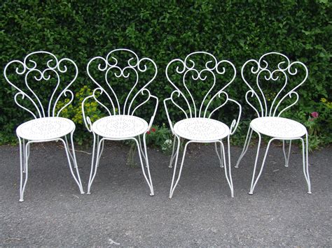 Vintage French Wrought Iron Chairs For Your Outdoor Oasis