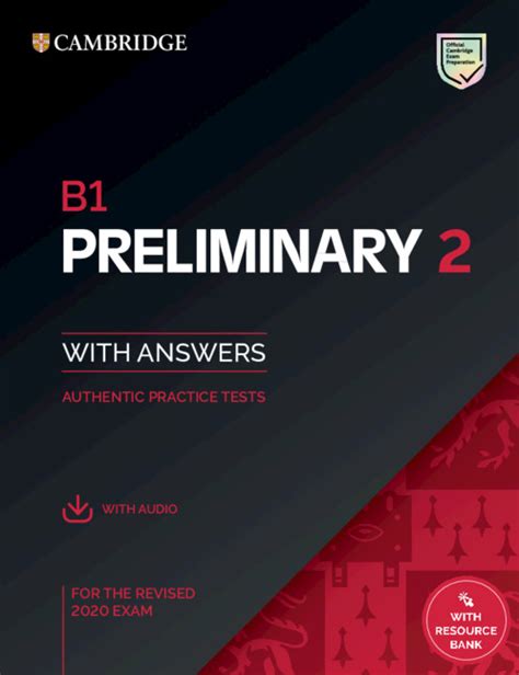 B1 Preliminary 2 For Revised Exam Students Book With Answers With