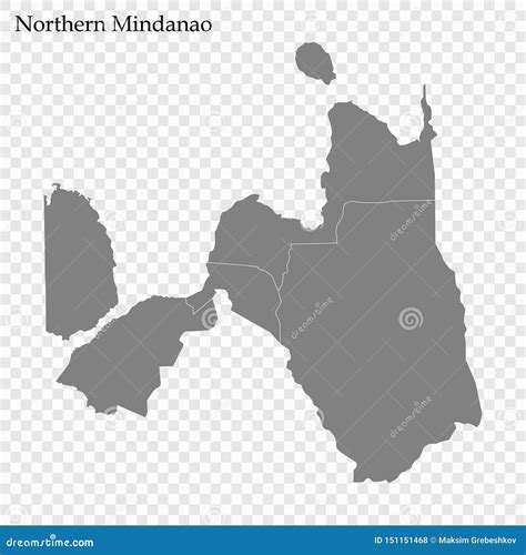 High Quality Map Of Region Of Philippines Stock Illustration