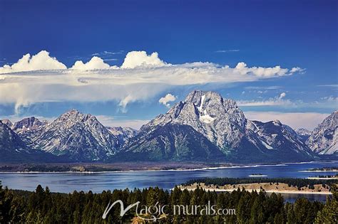 Grand Teton National Park 3 Wallpaper Mural By Magic Murals