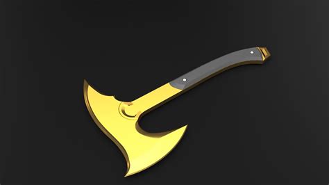 Valorant Melee Axe Prismatic 3d Model 3d Printable Cgtrader