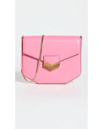 Pink Demellier Shoulder Bags For Women Lyst