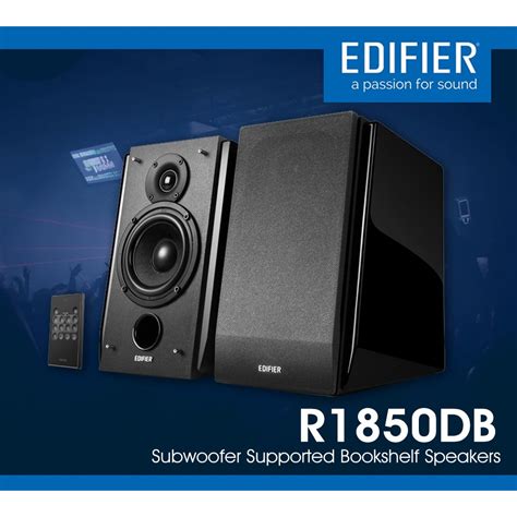 Edifier R1850db Active Bookshelf Speakers Shopee Philippines