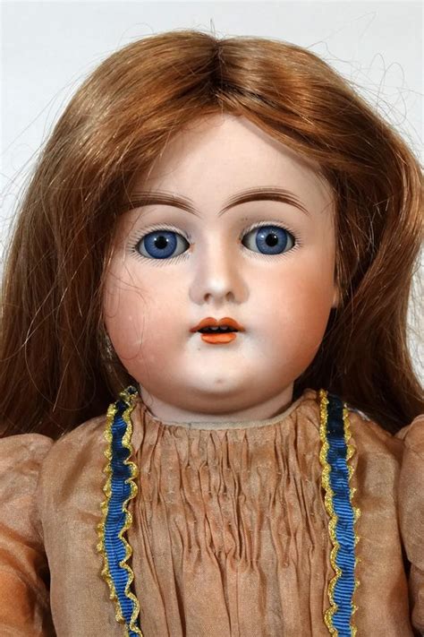 Antique German Bisque Head Doll Rempel And Breitung From Tantelinas Dolls