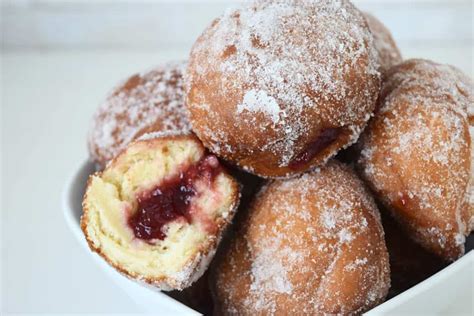 Homemade Jam Filled Doughnuts Recipe This Little Home