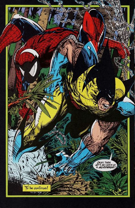 Spider Man And Wolverine By Todd Mcfarlane Okay Then Lets Go Catch