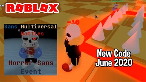 In roblox sans multiversal battles you will have to fight against others and win love to unlock stronger uas. Roblox Sans Multiversal Code June 2020 - YouTube