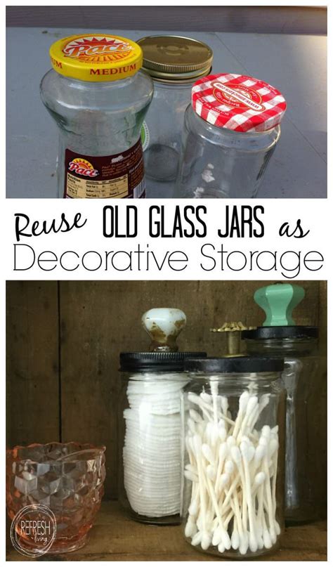 Choose from home accessories and bathroom accessories including candles, mirrors, photo frames, bedding and more. Reuse Old Glass Jars for Bathroom Organization ...