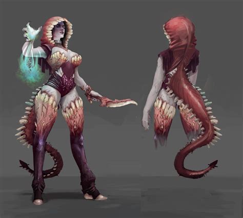OC Mage Of The Maw Monster Concept Art Fantasy Character Design Creature Concept Art