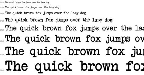 Another Typewriter Font By Johan Holmdahl Fontriver