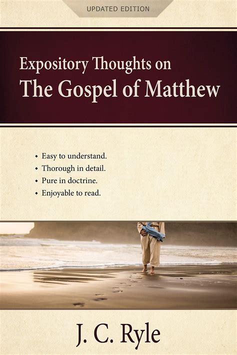 Expository Thoughts On The Gospel Of Matthew Annotated Updated A