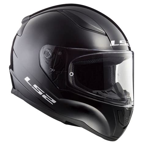 Casco Integral Moto Ls2 Rapid Solid Negro Ff353 Tienda Moto Rider México