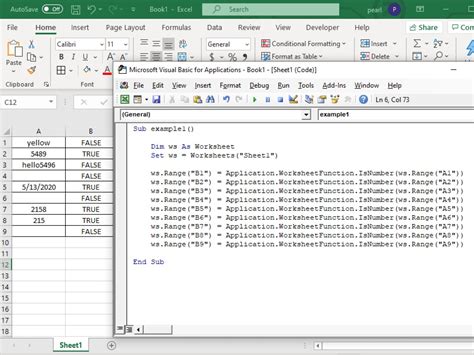 How To Use Excel Vba Isnumber Rockets Marketing Hot Sex Picture