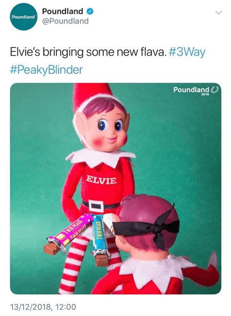 poundland s naughty elf adverts are back and here s what they look like