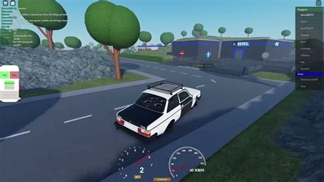 Roblox Volvo Byn Kollar Olaglig Drifting Me Volvo 242 Farbror Blå